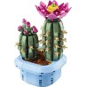 LEGO Botanicals Cactus in Fiore 11509 - Pianta Artificiale in Vaso con 2 Cactus e Fiori Finti - Decorazione per la Casa di San 