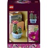 LEGO Botanicals Cactus in Fiore 11509 - Pianta Artificiale in Vaso con 2 Cactus e Fiori Finti - Decorazione per la Casa di San 