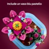 LEGO Botanicals Cactus in Fiore 11509 - Pianta Artificiale in Vaso con 2 Cactus e Fiori Finti - Decorazione per la Casa di San 