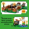 LEGO Minecraft 21585 Fattoria di Galline - Giocattolo da Costruire con Minifigure di un Fan della Gallina, Mob di un Baby Zombi