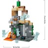 LEGO Minecraft 21587 Zombie Dungeon - Giocattolo Interattivo con Minifigure di Viandante, 3 Figure Zombie, Slime e un Tavolo da