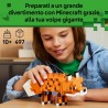 LEGO Minecraft 21588 La Volpe Giocattolo - Puzzle Animale 3D con Accessori - Decorazione per la Gaming Room o per la Camera da 
