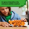 LEGO Minecraft 21588 La Volpe Giocattolo - Puzzle Animale 3D con Accessori - Decorazione per la Gaming Room o per la Camera da 