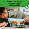 LEGO Minecraft 21589 Mini-Biomi Giocattolo - Decorazione Fai da Te in Miniatura per la Stanza da Gaming - Puzzle 3D con 5 Micro