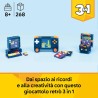 LEGO Creator 31380 3 in 1 Console di Gioco Retrò - Giocattolo Trasformabile in Cabinato Arcade o Computer con Tastiera e Mouse 