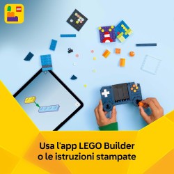 LEGO Creator 31380 3 in 1 Console di Gioco Retrò - Giocattolo Trasformabile in Cabinato Arcade o Computer con Tastiera e Mouse 