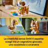 LEGO Creator 31382 3 in 1 Adorabili Animali: Cagnolino Giocoso - Giocattolo con Animale Domestico Trasformabile in Scoiattolo o