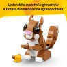 LEGO Creator 31382 3 in 1 Adorabili Animali: Cagnolino Giocoso - Giocattolo con Animale Domestico Trasformabile in Scoiattolo o