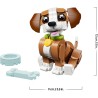 LEGO Creator 31382 3 in 1 Adorabili Animali: Cagnolino Giocoso - Giocattolo con Animale Domestico Trasformabile in Scoiattolo o