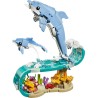 LEGO Creator 31385 3 in 1 Animali Marini: Meravigliosi Delfini Giocattolo - Si Trasforma in Cavalluccio Marino o in Granchio - 