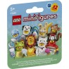 LEGO 71051 Minifigures Serie Animali 28 - Scatola a Sorpresa - Giocattolo con 1 di 12 Personaggi da Collezione tra cui Leone, C