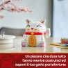 LEGO 40813 Gatto della Fortuna - Costruzioni per Adulti e Bambini - Modello da Esposizione - Animale con Zampa che Saluta, Mone