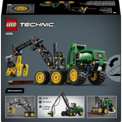 LEGO Technic 42218 Mietitrebbia Gommato John Deere 1470H - Veicolo Giocattolo da Cantiere - Kit di Modellismo - Gioco STEM con 