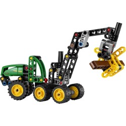 LEGO Technic 42218 Mietitrebbia Gommato John Deere 1470H - Veicolo Giocattolo da Cantiere - Kit di Modellismo - Gioco STEM con 