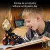 LEGO Technic 42219 Monster Jam Grave Digger Fuoco e Ghiaccio - Camion Giocattolo Pull-Back - Veicolo da Corsa con Dettagli Aute