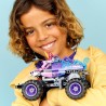 LEGO Technic 42220 Monster Jam Sparkle Smash a Retrocarica - Camion Giocattolo Pull-Back - Auto da Corsa a Tema Unicorno Rosa