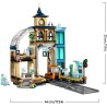 LEGO City 60469 Stazione Centrale - con Veicolo Giocattolo di Manutenzione, Ascensore Funzionante, Biglietteria, 2 Piattaforme,