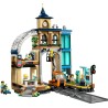LEGO City 60469 Stazione Centrale - con Veicolo Giocattolo di Manutenzione, Ascensore Funzionante, Biglietteria, 2 Piattaforme,