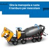 LEGO City 60478 Betoniera Giocattolo - Gioco Didattico con Veicolo da Cantiere, 3 Minifigure, Tamburo Rotante e Funzione di Sca