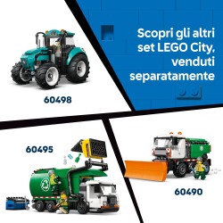 LEGO City 60478 Betoniera Giocattolo - Gioco Didattico con Veicolo da Cantiere, 3 Minifigure, Tamburo Rotante e Funzione di Sca