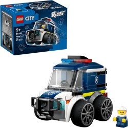 LEGO City 60481 – SUV della Polizia Giocattolo - Mini Veicolo di Emergenza con Minifigure Junior di Poliziotto - Regalini Fine 