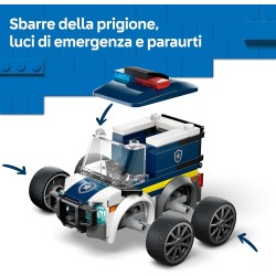LEGO City 60481 – SUV della Polizia Giocattolo - Mini Veicolo di Emergenza con Minifigure Junior di Poliziotto - Regalini Fine 