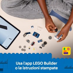 LEGO City 60481 – SUV della Polizia Giocattolo - Mini Veicolo di Emergenza con Minifigure Junior di Poliziotto - Regalini Fine 