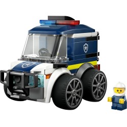 LEGO City 60481 – SUV della Polizia Giocattolo - Mini Veicolo di Emergenza con Minifigure Junior di Poliziotto - Regalini Fine 