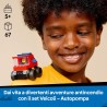 LEGO City 60482 Veicoli – Autopompa - Mini Camion Giocattolo di Emergenza con Minifigure Junior di un Pompiere - Regalini Fine 