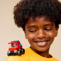 LEGO City 60482 Veicoli – Autopompa - Mini Camion Giocattolo di Emergenza con Minifigure Junior di un Pompiere - Regalini Fine 