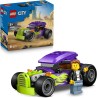 LEGO City 60485 Bolide - Auto da Corsa Giocattolo - Macchina con Minifigure del Pilota e Tetto Apribile - Set per lo Sviluppo d