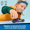 LEGO City 60485 Bolide - Auto da Corsa Giocattolo - Macchina con Minifigure del Pilota e Tetto Apribile - Set per lo Sviluppo d