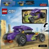 LEGO City 60485 Bolide - Auto da Corsa Giocattolo - Macchina con Minifigure del Pilota e Tetto Apribile - Set per lo Sviluppo d