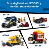 LEGO City 60485 Bolide - Auto da Corsa Giocattolo - Macchina con Minifigure del Pilota e Tetto Apribile - Set per lo Sviluppo d
