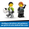 LEGO City 60489 Jet Contro Auto Sportiva Giocattolo - Set con Aereo, Macchina e 2 Minifigure di Piloti - Idea Regalo Creativa d