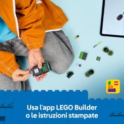 LEGO City 60484 Veicoli – Auto da Corsa da Gioco - Mini Macchina Giocattolo con Minifigure Junior del Pilota- Regalini Fine Fes