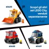 LEGO City 60484 Veicoli – Auto da Corsa da Gioco - Mini Macchina Giocattolo con Minifigure Junior del Pilota- Regalini Fine Fes