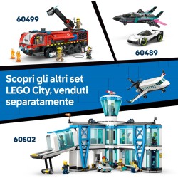 LEGO City 60487 Taxi Giallo - Macchina Giocattolo EV - Modello di Auto con 2 Minifigure e Tetto Rimovibile - Set per Sviluppare