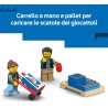 LEGO City 60500 Furgone Giocattolo - Veicolo da Costruire - Modello di Camion per Consegne con 2 Minifigure, Carrello e Accesso