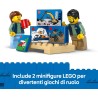LEGO City 60500 Furgone Giocattolo - Veicolo da Costruire - Modello di Camion per Consegne con 2 Minifigure, Carrello e Accesso