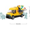 LEGO City 60500 Furgone Giocattolo - Veicolo da Costruire - Modello di Camion per Consegne con 2 Minifigure, Carrello e Accesso