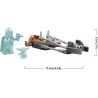 LEGO Star Wars 75436 Speeder Bike del Mandaloriano e di Grogu - Giocattolo con Figura di Grogu e Minifigure di Din Djarin con B
