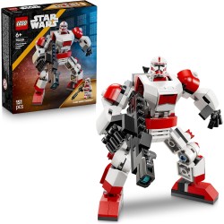 LEGO Star Wars 75448 Mech Clone Shock Trooper - Set con Robot Giocattolo Snodabile - Action Figure con Fucile Blaster e Minifig
