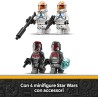 LEGO Star Wars 75449 Battle Pack Assedio di Mandalore - Gioco d Azione con 2 Minifigure Mandaloriane e 2 Clone Trooper oltre a 