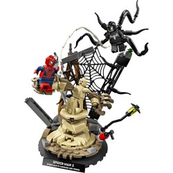 LEGO | 76334 Marvel Battaglia Epica: Spider-Man vs. Sandman - Giocattolo dei Supereroi con 3 Minifigure Inclusi Spider-Man & Ve