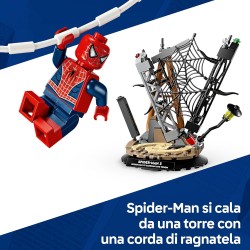 LEGO | 76334 Marvel Battaglia Epica: Spider-Man vs. Sandman - Giocattolo dei Supereroi con 3 Minifigure Inclusi Spider-Man & Ve