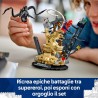 LEGO | 76334 Marvel Battaglia Epica: Spider-Man vs. Sandman - Giocattolo dei Supereroi con 3 Minifigure Inclusi Spider-Man & Ve