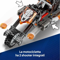 LEGO | 76335 Marvel Spider-Man vs. Ghost Rider in Motocicletta - Giocattolo dei Supereroi con Modellino di Moto, 2 Minifigure, 