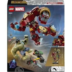 LEGO | 76343 Marvel Battaglia Epica: Hulkbuster vs. The Hulk - Giocattolo dei Supereroi con 2 Action Figure e Minifigure di Iro