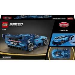 LEGO 77253 Speed Champions Super Auto Sportiva Bugatti Vision GT - Modello di Macchina Giocattolo con Minifigure da Collezione